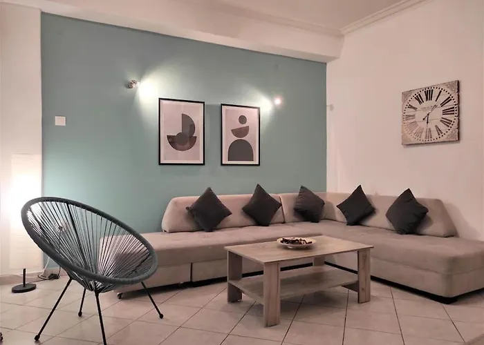 Cozy Central 2 Bdrμ Apartment, 3 Min To Acropolis