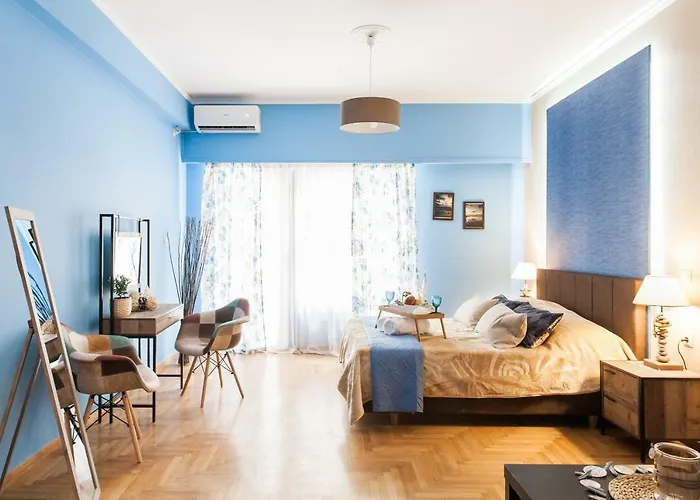 Cozy, Central, Safe Double Rooms In Apartment, Close To Acropolis