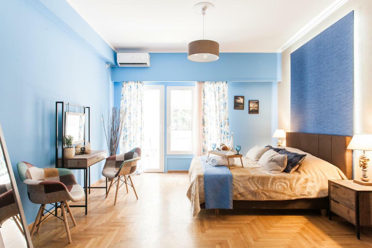 Cozy, Central, Safe Double In Apartment, Close To Acropolis Kwatera prywatna *